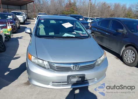 2012 Honda Civic Sdn Lx из США, поврежденный, VIN JHMFB2F56CS003690